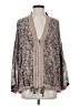 Free People 100% Polyester Gray Kimono Size XS - photo 1