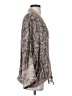 Free People 100% Polyester Gray Kimono Size XS - photo 4