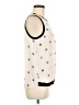 Trouve 100% Polyester Ivory Sleeveless Blouse Size M - photo 4