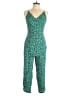 Rails Animal Print Green Jumpsuit Size L - photo 1