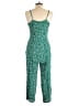 Rails Animal Print Green Jumpsuit Size L - photo 2