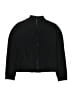 Nike Solid Black Track Jacket Size M (youth) - photo 1