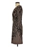 Max and Cleo Graphic Brown Cocktail Dress Size XS - photo 5