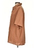 Shein 100% Cotton Brown Short Sleeve Button-Down Shirt Size 4 - photo 5