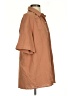 Shein 100% Cotton Brown Short Sleeve Button-Down Shirt Size 4 - photo 4