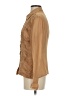 Max Studio 100% Silk Brown Long Sleeve Silk Top Size S - photo 5