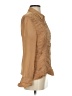 Max Studio 100% Silk Brown Long Sleeve Silk Top Size S - photo 4