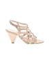 Claudia Ciuti 100% Leather Ivory Sandals Size 8 1/2 - photo 1