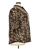 Emily Daniels Animal Print Brown 3/4 Sleeve Blouse Size 3X - photo 4