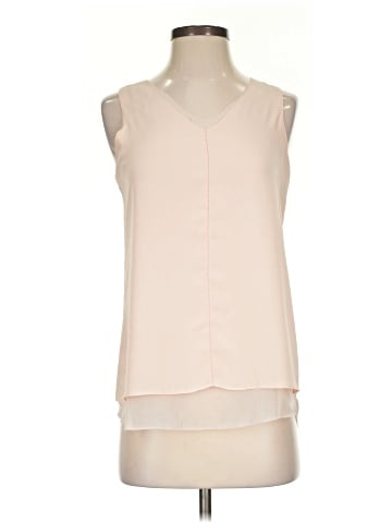 Rose + Olive Sleeveless Blouse (view 1)
