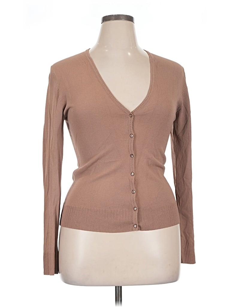Pre-owned Finity Cardigan Sweater In Brown