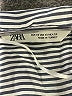 Zara Checkered-gingham Gray 3/4 Sleeve Button-Down Shirt Size XS - photo 7