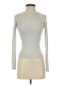 Zara Silver Long Sleeve Turtleneck Size S - photo 1