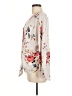 Iwollence Floral Ivory Long Sleeve Blouse Size M - photo 5