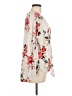 Iwollence Floral Ivory Long Sleeve Blouse Size M - photo 4