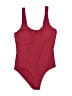 It's Now Cool Tweed Burgundy One Piece Swimsuit Size M - photo 1