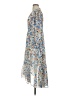 Joie 100% Polyester Print Blue Casual Dress Size S - photo 5