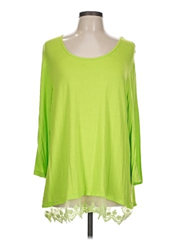Mirror Image 3/4 Sleeve Top (view 1)