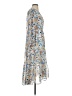 Joie 100% Polyester Print Blue Casual Dress Size S - photo 4