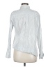 Gap Stripes Silver Long Sleeve Button-Down Shirt Size M - photo 2