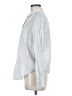 Gap Stripes Silver Long Sleeve Button-Down Shirt Size M - photo 5