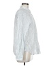 Gap Stripes Silver Long Sleeve Button-Down Shirt Size M - photo 4