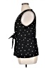 Ann Taylor Black Sleeveless Blouse Size XL - photo 5
