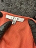 iris 100% Polyester Orange Short Sleeve Blouse Size M - photo 7