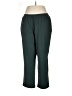 Catherines Solid Green Casual Pants Size XL (estimated) - photo 1