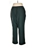 Catherines Solid Green Casual Pants Size XL (estimated) - photo 2
