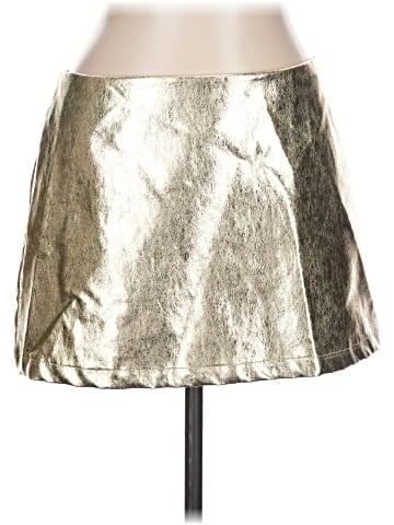 Shein Faux Leather Skirt (view 1)