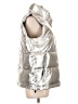 Lands' End 100% Polyester Metallic Silver Vest Size L - photo 4