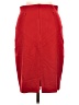 Black Halo Solid Red Formal Skirt Size 6 - photo 2