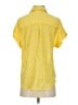 Lily Star Yellow Short Sleeve Blouse Size S - photo 2
