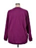 Unbranded 100% Polyester Purple Pullover Sweater Size 2X - photo 2