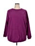 Unbranded 100% Polyester Purple Pullover Sweater Size 2X - photo 1