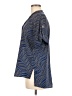 MICHAEL Michael Kors Blue Short Sleeve Blouse Size M - photo 5