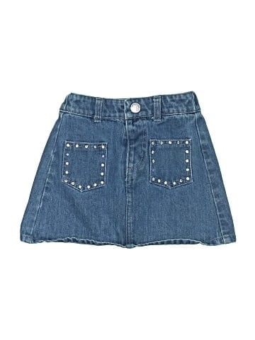 KensieGirl Denim Skirt (view 1)