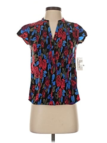 Maison Jules Short Sleeve Blouse (view 1)