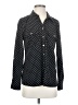 Notations Polka Dots Black Long Sleeve Blouse Size S - photo 1