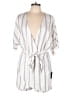 Lulus 100% Rayon Stripes White Romper Size L - photo 1