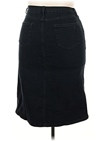 Canyon Retreat Denim Skirt (view 2)
