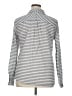 Mountain Hardwear Stripes Silver Long Sleeve Blouse Size XL - photo 2