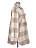 Privy Plaid Tan Coat Size L - photo 4