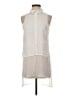 BCBGeneration 100% Rayon Ivory Sleeveless Button-Down Shirt Size XXS - photo 1