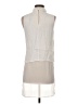 BCBGeneration 100% Rayon Ivory Sleeveless Button-Down Shirt Size XXS - photo 2