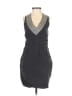 Theory 100% Silk Gray Cocktail Dress Size 0 - photo 1