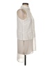 BCBGeneration 100% Rayon Ivory Sleeveless Button-Down Shirt Size XXS - photo 4