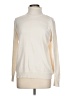 Joseph A. Solid Ivory Turtleneck Sweater Size L - photo 1