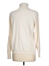 Joseph A. Solid Ivory Turtleneck Sweater Size L - photo 2